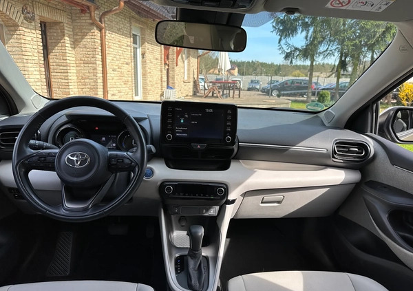 Toyota Yaris cena 75900 przebieg: 48557, rok produkcji 2020 z Biała małe 781